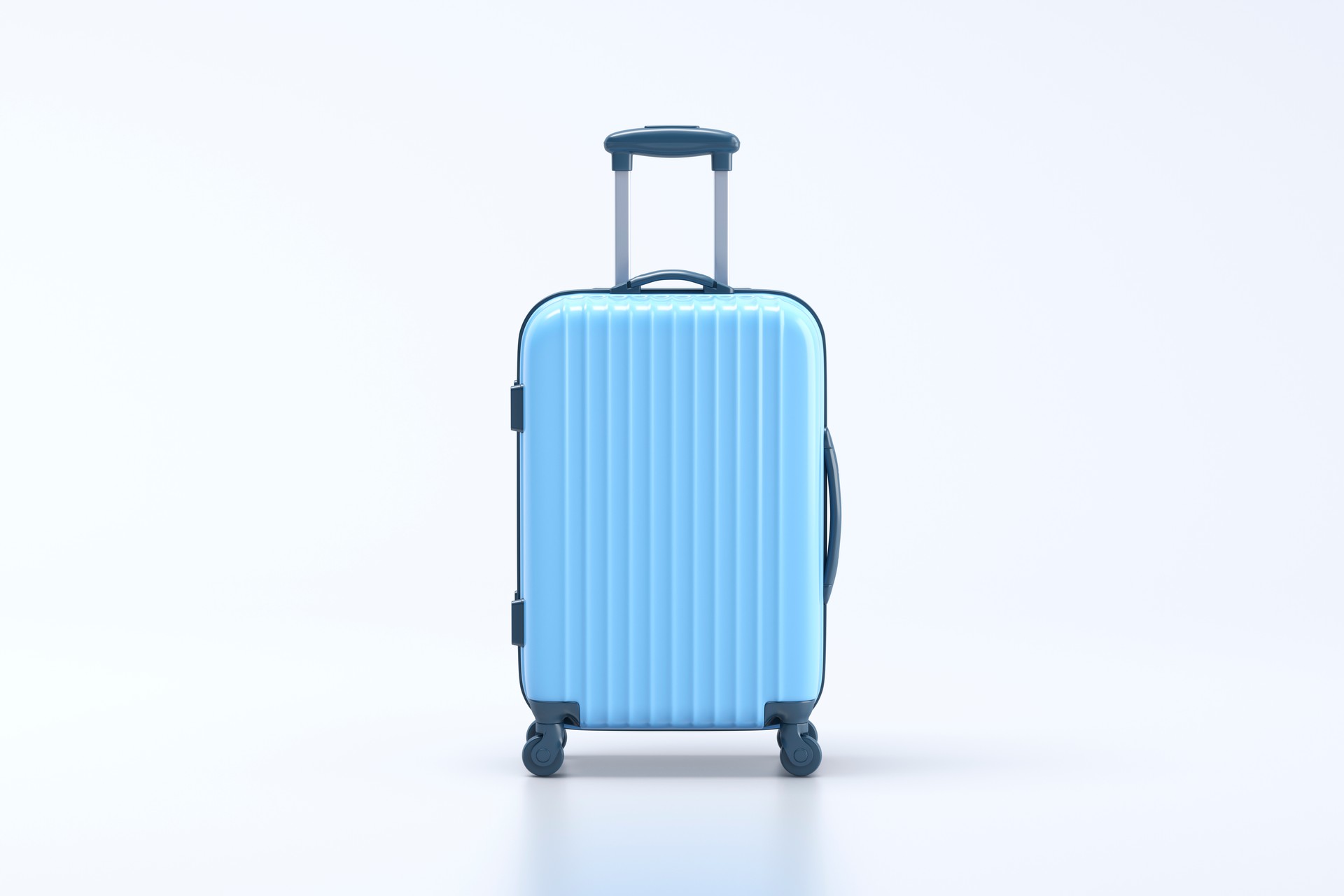 Blue suitcase